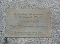 Ansicht Gedenktafel Freiwillige Feuerwehr Wilhelmsruh - 2013