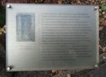 Ansicht Gedenktafel Friedhof Adlershof - 2016