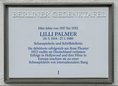 Ansicht Gedenktafel Lilli Palmer