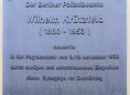 Ansicht Gedenktafel Wilhelm Krützfeld - 1995
