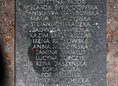 Ansicht Gedenktafel Zwangsarbeiterinnen aus Lodz - 2004