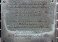 Ansicht Gedenktafel Heizkraftwerk Klingenberg