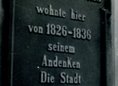 Ansicht Gedenktafel Willibald Alexis, eigtl. Georg Wilhelm …