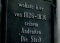 Ansicht Gedenktafel Willibald Alexis, eigtl. Georg Wilhelm …