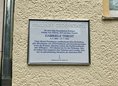 Ansicht Gedenktafel Gabriele Tergit - 2025