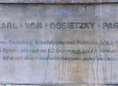 Ansicht Gedenktafel Carl-von-Ossietzky-Park - 1965