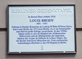 Ansicht Gedenktafel Louis Brody - 2024