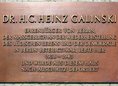 Ansicht Gedenktafel Heinz Galinski - 1992
