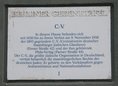 Ansicht Gedenktafel C.-V. (Centralverein deutscher Staatsbürger … - 1988