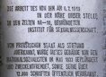 Ansicht Gedenktafel Magnus Hirschfeld