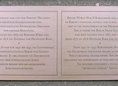 Ansicht Gedenktafel "Judenreferat" der Gestapo Berlin - 2003