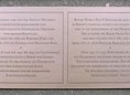 Ansicht Gedenktafel "Judenreferat" der Gestapo Berlin - 2003