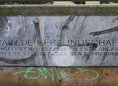 Ansicht Gedenktafel Hain der Freundschaft - 1985