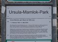 Ansicht Gedenktafel Ursula Mamlok - 2023