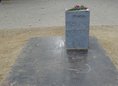 Ansicht Gedenktafel Opfer von Rassismus und Polizeigewalt - 2020