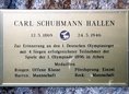 Ansicht Gedenktafel Carl Schuhmann