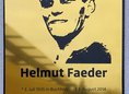 Ansicht Gedenktafel Helmut Faeder - 2015