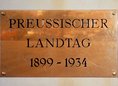 Ansicht Gedenktafel Preussischer Landtag - 1933