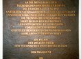 Ansicht Gedenktafel Verfolgte Mitglieder der TH Berlin - 2001