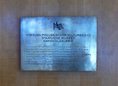 Ansicht Gedenktafel Neue Nationalgalerie