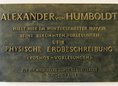 Ansicht Gedenktafel Kosmos-Vorlesungen
