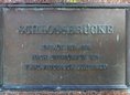 Ansicht Gedenktafel Schloßbrücke