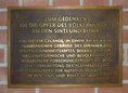 Ansicht Gedenktafel "Rassehygienische und … - 1995