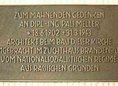 Ansicht Gedenktafel Paul (Pali) Meller - 1984