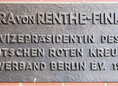 Ansicht Gedenktafel Barbara von Renthe-Fink