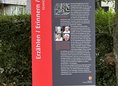 Ansicht Gedenktafel Außenlager des KZ Sachsenhausen in … - 2024
