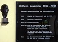 Ansicht Gedenktafel Wilhelm Leuschner