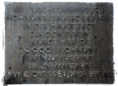 Ansicht Gedenktafel Sozialistischer Wohnungsbau
