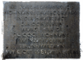 Ansicht Gedenktafel Sozialistischer Wohnungsbau