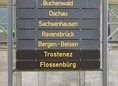 Ansicht Gedenktafel Konzentrations- und Vernichtungslager ("Orte … - 1967