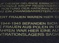 Ansicht Gedenktafel Zwangsarbeitslager/Außenlager des KZ … - 1994