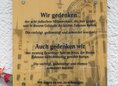 Ansicht Gedenktafel Jüdische Mitbewohner Lindauer Straße - 2025