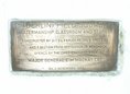 Ansicht Gedenktafel Deutsch-Britischer Yachtclub