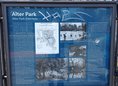 Ansicht Gedenktafel Alter Park