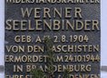 Ansicht Gedenktafel Werner Seelenbinder