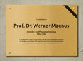 Ansicht Gedenktafel Werner Magnus - 2018