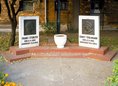 Ansicht Gedenktafel Franz Stenzer und Ernst Thälmann
