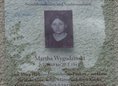 Ansicht Gedenktafel Martha Wygodzinski - 2012