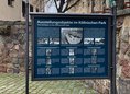 Ansicht Gedenktafel Ausstellungsobjekte im Köllnischen Park