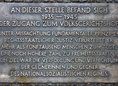 Ansicht Gedenktafel Volksgerichtshof - 2001
