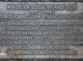 Ansicht Gedenktafel Volksgerichtshof - 2001