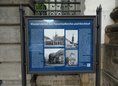 Ansicht Gedenktafel Klosterviertel mit Parochialkirche und … - 2018