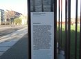 Ansicht Gedenktafel Ottfried Reck