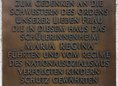 Ansicht Gedenktafel Schülerinnenheim "Maria Regina" - 1998