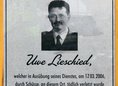 Ansicht Gedenktafel Uwe Lieschied