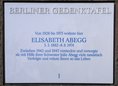 Ansicht Gedenktafel Elisabeth Abegg - 1991